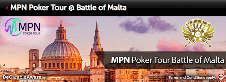 RedKingsのMPNポーカーツアー@ Battle of Malta