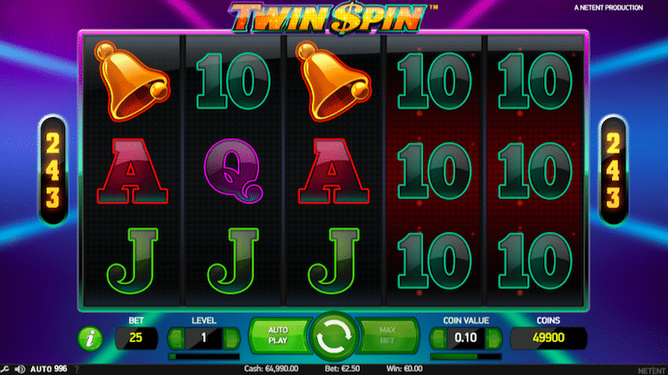 Twin Spin ホーム