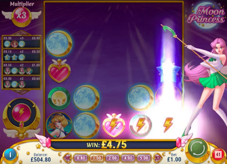 Moon Princessのプリンセス・トリニティーフィーチャーとは?