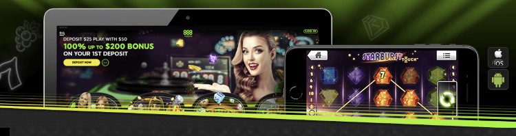 888casino-Smartphone App